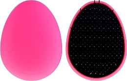 Fragrances, Perfumes, Cosmetics Hair Brush Rubberized, 63893, pink - Top Choice