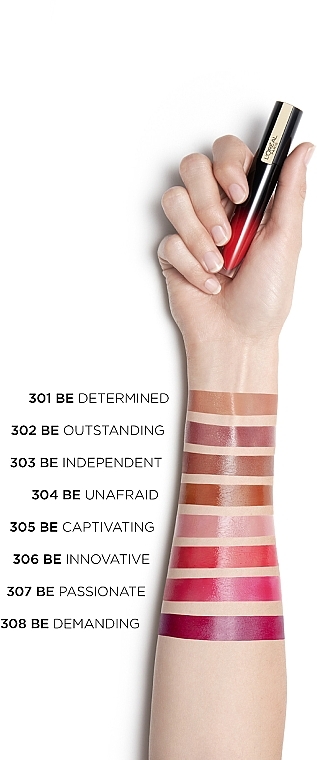 Long-Lasting Glossy Liquid Lip Tint - L'Oreal Paris Rouge Signature Brilliant — photo N5