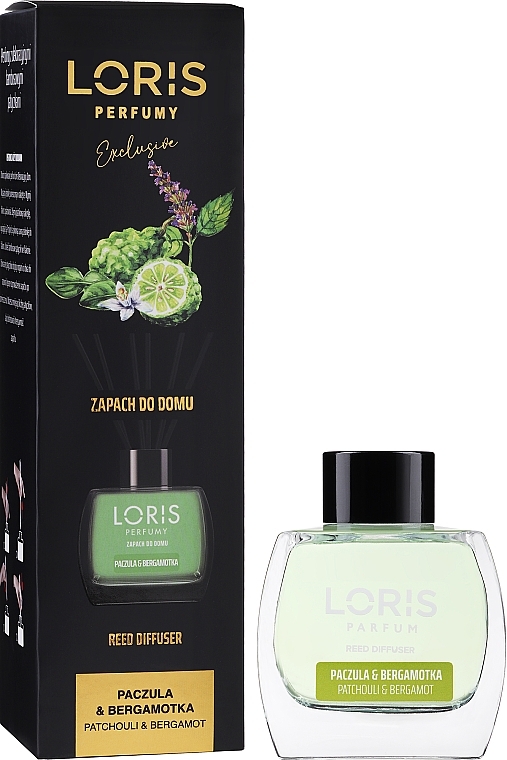 Patchouli & Bergamot Reed Diffuser - Loris Parfum Patchouli & Bergamot Reed Diffuser — photo N2