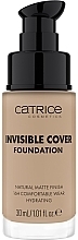 Foundation - Catrice Invisible Cover Foundation — photo N1