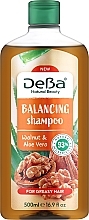 Fragrances, Perfumes, Cosmetics Balancing Walnut & Aloe Vera Shampoo - DeBa Natural Beauty Balancing Shampoo