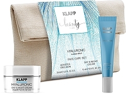 Beauty Set - Klapp Hyaluronic Face Care Set (f/cr/20ml + booster/15ml) — photo N1