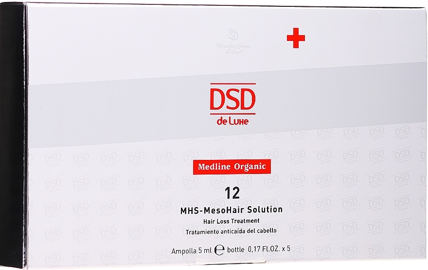 Mesotherapy Treatment - Simone DSD De Luxe Medline Organic 12 MHS – Mesohair Solution Hair Loss Treatment — photo N1