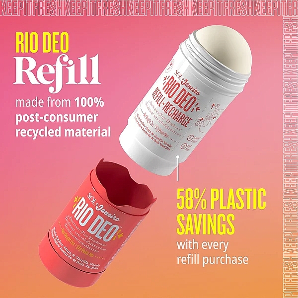 Deodorant Stick - Sol De Janeiro Rio Deo Aluminum-Free Deodorant Cheirosa — photo N15