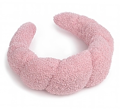 Head Band 'Easy Spa', pink - MAKEUP Spa Headband Face Washing Pink	 — photo N2