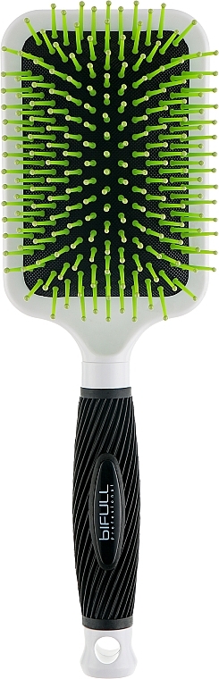 Teschio Hair Brush, green - Perfect Beauty Hair Brush — photo N1