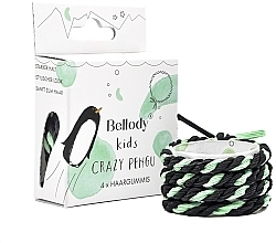 Hair Ties, 4 pcs - Bellody Kids Edition Crazy Pengu — photo N4