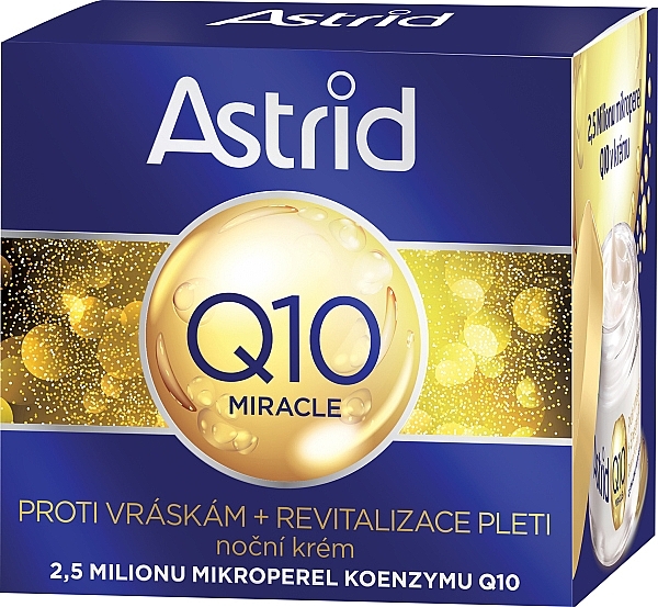 Anti-Wrinkle Night Cream - Astrid Q10 Miracle Anti-Wrinkle Night Cream — photo N1