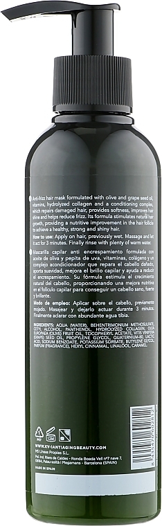 Moisturizing & Nourishing Mask-Conditioner - KV-1 Green Line Hydrate & Repair Hair Mask — photo N3