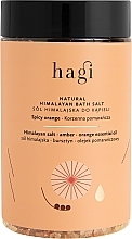 Natural Himalayan Bath Salt 'Spicy Orange' - Hagi Natural Himalayan Bath Salt Spicy Orange — photo N1
