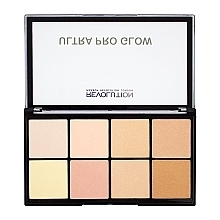 Highlighter Palette - Makeup Revolution Ultra Pro Glow — photo N3