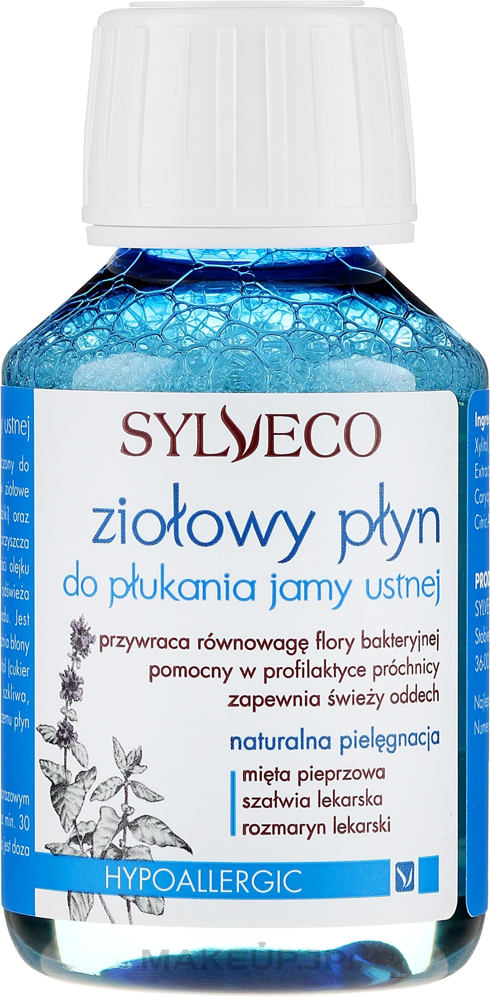 Mouthwash - Sylveco Herbal Mouthwash (mini size) — photo 100 ml