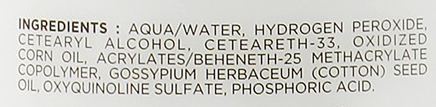 Oxidizer with Pleasant Scent 9% - Laboratoire Ducastel Subtil Blond — photo N18