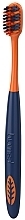 Volcanic Mineral Toothbrush, hard, dark blue - Biomed Mineral Hard — photo N2