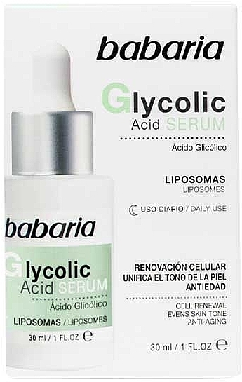 Glycolic Acid Face Serum - Babaria Glycolic Acid Face Serum — photo N6