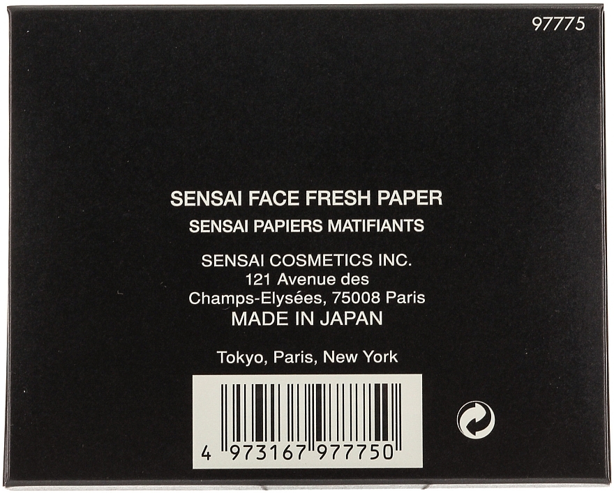 Refreshing Facial Wipes - Sensai Face Fresh Paper — photo N4