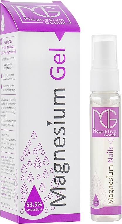 Nail Strengthening Gel with Magnesium - Magnesium Goods Nails — photo N1