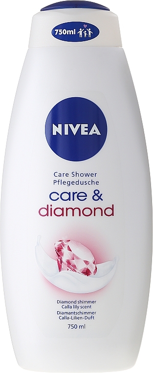 Shower Cream-Gel - NIVEA Care & Diamond Cream Shower Oil — photo N4