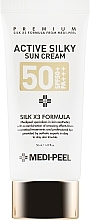 Sunscreen - Medi Peel Active Silky Sun Cream SPF50+ /PA+++ — photo N2