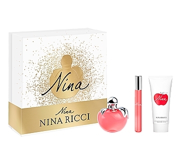 Nina Ricci Nina - Set (edt/50ml+edt/10ml+b/lot/75ml) — photo N1