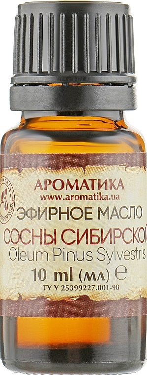 Essential Oil "Siberian Pine" - Aromatika — photo N3
