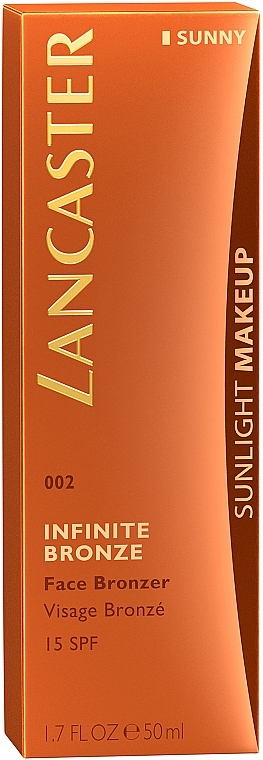 Bronzer - Lancaster Infinite Bronze Face Bronzer SPF15 — photo N3