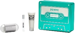 Fragrances, Perfumes, Cosmetics Carolina Herrera 212 NYC - Set (edt/100ml + edt/10ml + b/lot/75ml)