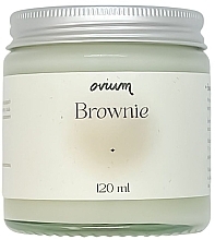 Fragrances, Perfumes, Cosmetics Soy Candle in a Jar 'Brownie' - Ovium