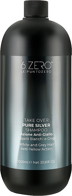 Anti-Yellow Shampoo - Seipuntozero Take Over Pure Silver — photo N3