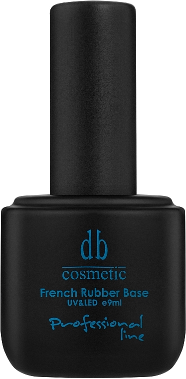 Base Coat - Dark Blue Cosmetics Shimmer French Rubber Base — photo N1