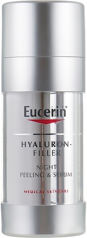 Repair Anti-Wrinkle Night Serum - Eucerin Hyaluron-Filler Night Peeling & Serum — photo N1