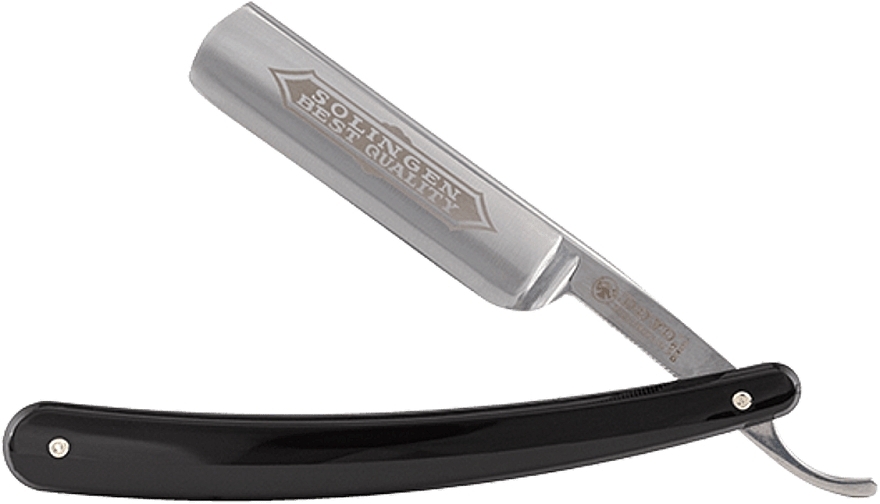 Straight Razor, black - Dovo Straight Razor 5/8" Black — photo N3