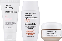 Set - Mesoestetic Cosmelan Home Pack (f/cr/30g + sunscreen/50ml + f/balm/50ml) — photo N5