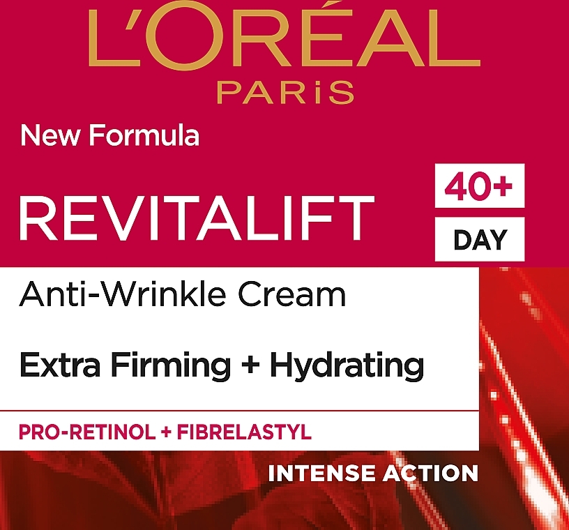 Anti-Wrinkle Day Cream with Elastin - L'Oreal Paris Revitalift Anti-Wrinkle + Strongly Firming Day Cream — photo N9