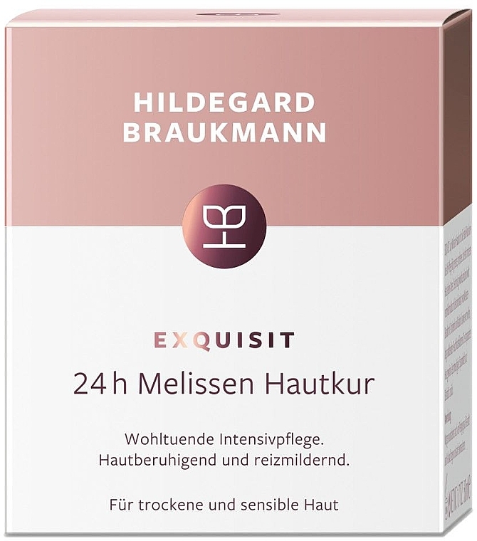 Intensive Face Cream with Lemon Balm - Hildegard Braukmann 24H Exquisit Intensive Care With Melissa — photo N2