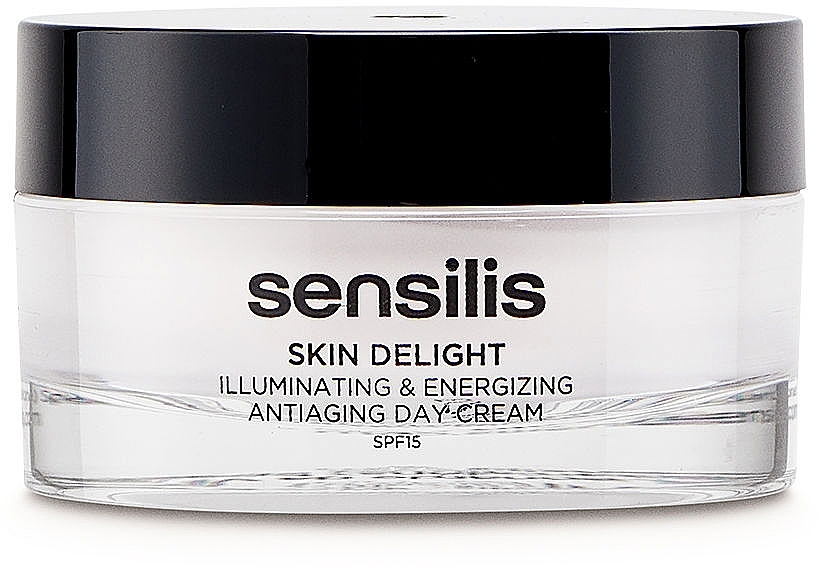 Day Face Cream - Sensilis Skin Delight Illuminating & Energizing Antiaging Day Cream Spf 15 — photo N4