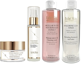 Fragrances, Perfumes, Cosmetics Set - Eclat Skin London (micc/water/150ml + f/d/cr/50ml + f/toner/150ml + f/ser/60ml)