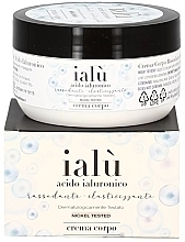 Fragrances, Perfumes, Cosmetics Firming Body Cream with Hyaluronic Acid - La Dispensa Ialu