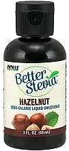 Hazelnut Liquid Sweetener - Now Foods Better Stevia Liquid Hazelnut — photo N1