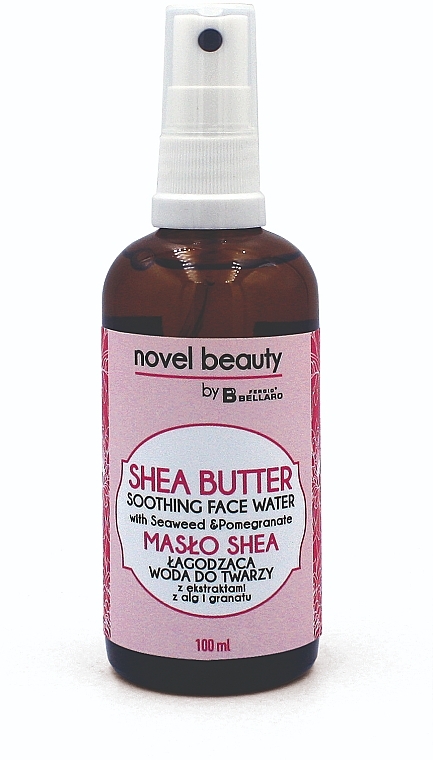 Soothing Face Water with Shea Butter "Algae & Pomegranate" - Fergio Bellaro Novel Beauty — photo N1
