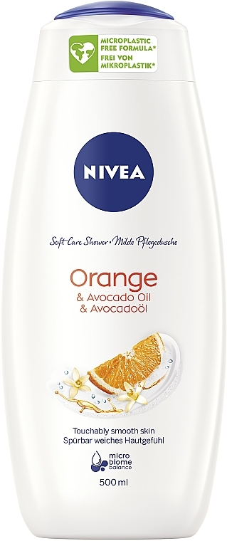 Shower Gel - NIVEA Care & Orange — photo N23