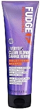 Daily Toning Shampoo - Fudge Every Day Clean Blonde Damage Rewind Violet-Toning Shampoo — photo N1