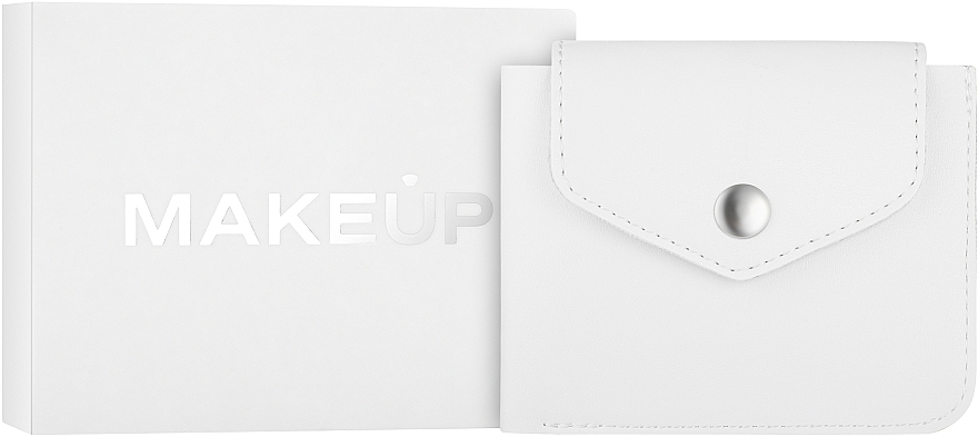 White Wallet in Gift Box "Classy" - MAKEUP Bi-Fold Wallet White — photo N4