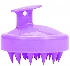 Scalp Massager Brush, purple - Deni Carte — photo N1