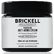 Fragrances, Perfumes, Cosmetics Resurfacing Anti-Aging Face Cream - Brickell Men's Products Resurfacing Anti-Aging Cream