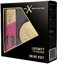 Fragrances, Perfumes, Cosmetics Set - Max Factor (lipstick/4g + powder/21g)