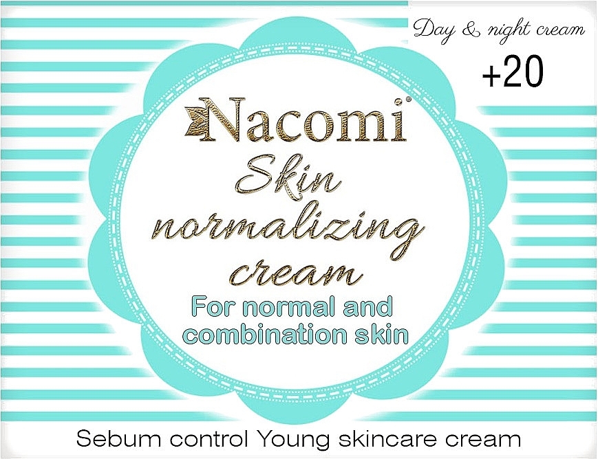 Nacomi - Normalizing Cream 20+ — photo N1