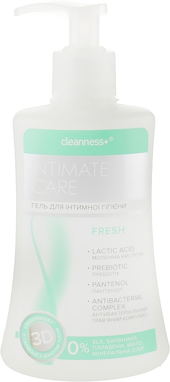 Intimate Wash Gel with Bactericidal Effect - Velta Cosmetic Cleanness+ Intimate Care — photo N2