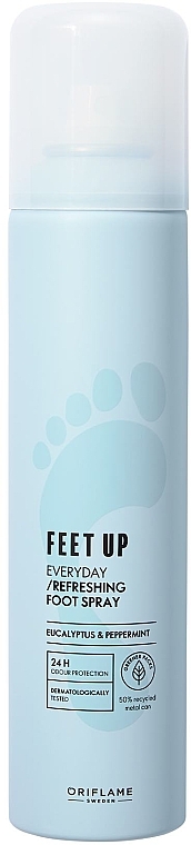 Refreshing Foot Deodorant Spray - Oriflame Feet Up Everyday Refreshing Foot Spray — photo N1