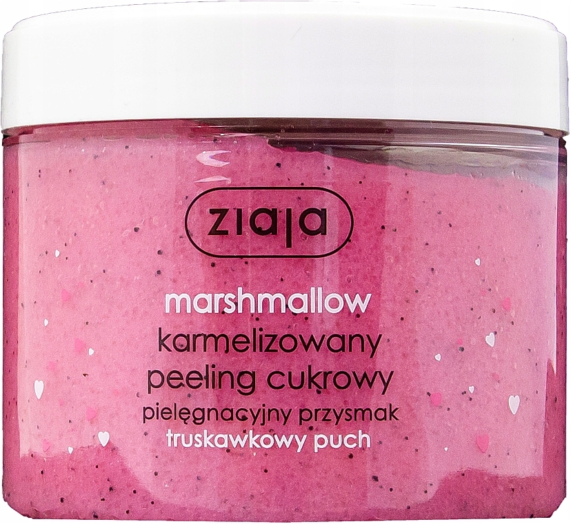 Set - Ziaja I Love Ziaja Marshmallow (b/peeling/300ml + h/cr/50ml + shower/gel/260ml + b/foam/250ml) — photo N6